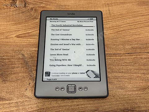 Amazon Kindle 4th D01100 6.inç (2GB) E-Kitap Okuyucu - Amazon