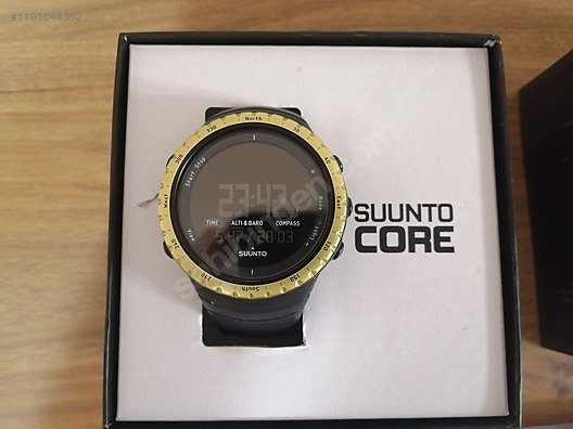 SUUNTO CORE BLACK YELLOW sahibinden da 1191044362