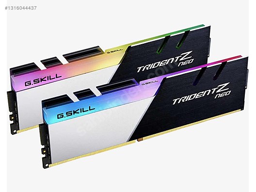 G.skill trident z 3200mhz 32GB(16x2) ram sahibinden.comda - 1316044437