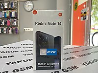 XİOAMİ REDMİ NOTE 14 256 GB SİYAH SIFIR 24AY GENPA KVK GARANTİLİ #1278044624