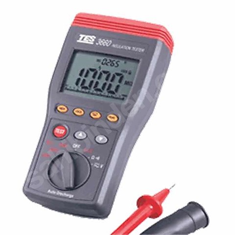 TES 3660 OTOMATİK KADEMELİ İZOLASYON TEST CİHAZI