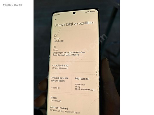 İkinci El ve Sıfır Alışveriş / Cep Telefonu & Aksesuar / Cep Telefonu / Xiaomi / 13 Ultra