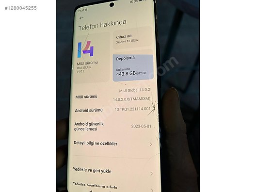 İkinci El ve Sıfır Alışveriş / Cep Telefonu & Aksesuar / Cep Telefonu / Xiaomi / 13 Ultra