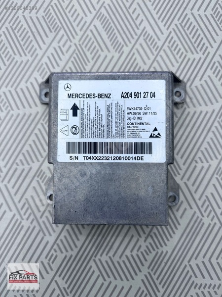Mercedes C Airbag Beyni