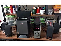 **VİDEOLU İLAN** ÜST SEVİYE MICROLAB X23 5.1 SES SİSTEMİ #1279045495