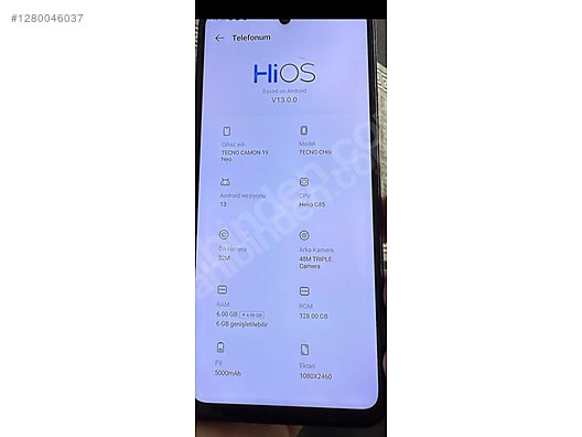 Used & Brand New Items / Cell Phones & Accessories / Cell Phones / Tecno / Camon 19 Neo