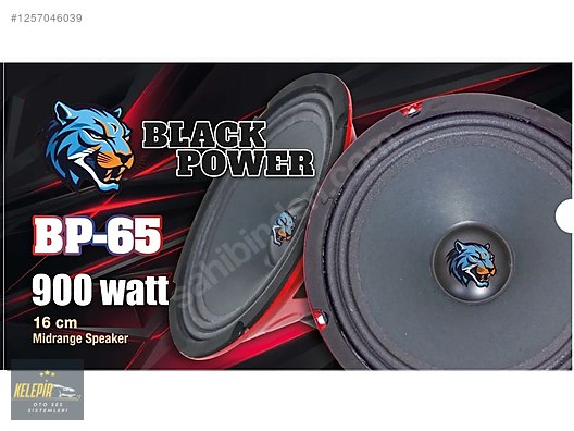 Hoparlör / Midrange / BLACK POWER BP-65 16CM MİDRANGE HOPARLÖR