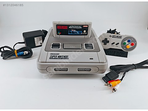 Super Nintendo ( SNES ) 1 Gamepad + Oyun - Koleksiyonluk on