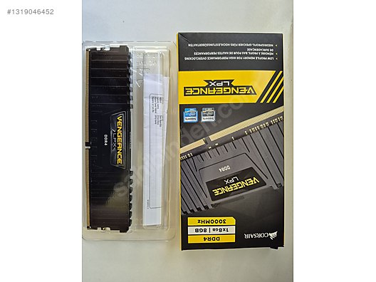 CORSAİR 8GB 3000MHZ!! tertemiz ddr4 sahibinden.comda - 1319046452