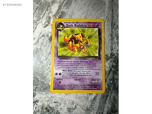 kadabra pokemon card 1995 value Pokmon #64 TV Animation Blue Logo 1st Print ENG L015955 [P] Teleportation Attack (30) Switch this Pokemon with 1 of your Benched Pokemon Weakness / Resistance / Retreat Cost Kadabra (037/063) - m1S Mega