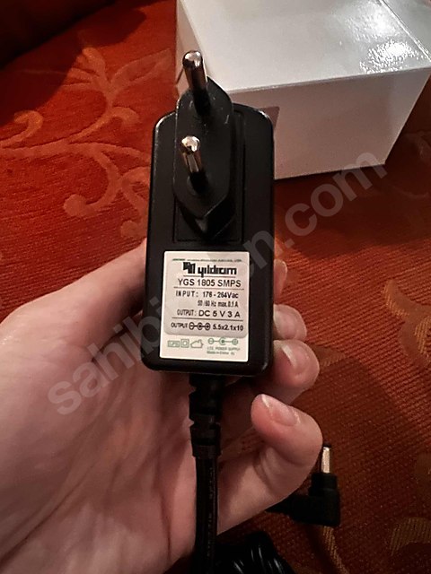 YILDIRIM MARKA JAKLI ADAPTÖR DC 5.0 V 3.0 A