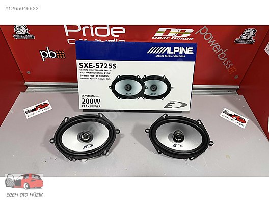 ALPINE SXE- 5725S 5X7 OVAL HOPARLOR - 1265046622