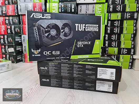SIFIR - ASUS TUF GAMİNG OC GTX 1660 SÜPER sahibinden.comda