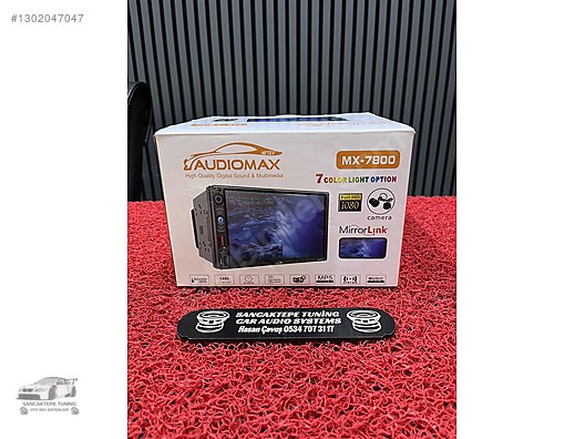 Multimedya Oynatıcı / 7 İNÇ DABL TEYİP AUDİOMAX MX-7800 AUX USB BT