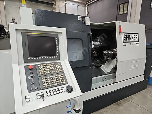 SPİNNER TC 77 C-Y EKSEN 12 İNÇ CNC TORNA 2008 MODEL on sahibinden