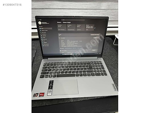 Lenovo / Lenovo IdeaPad 1 ryzen7 5700u sahibinden.comda - 1309047316
