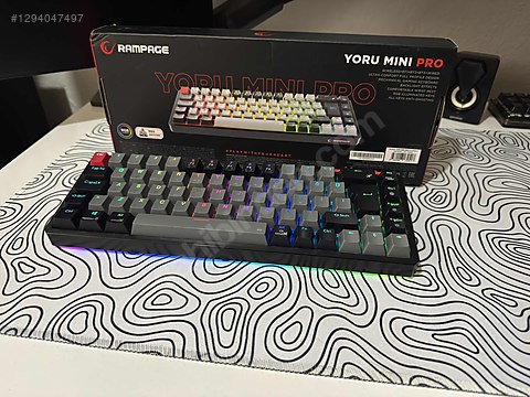 Rampage Yoru Mini Pro / Sıfır Ayarında - Rampage Oyuncu Klavyesi ...