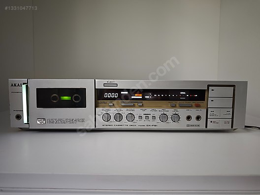 Akai GX-F51 Stereo Kaset Çalar 1981 Orjinal Japon sahibinden.comda