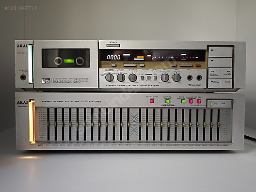 Akai GX-F51 Stereo Kaset Çalar 1981 Orjinal Japon sahibinden.comda