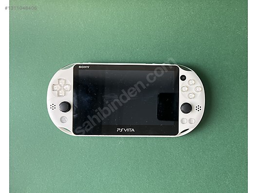 PS Vita Slim (2000) Glacier White Özel Versiyon sahibinden.comda