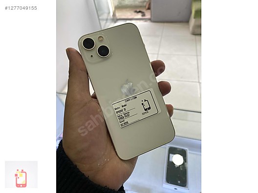 Resim Apple iPhone 13 İkinci El TR | 128 GB | Beyaz İkinci El İPHONE 13 128GB PİL87 HATASIZ MART 2026 GARANTİLİ