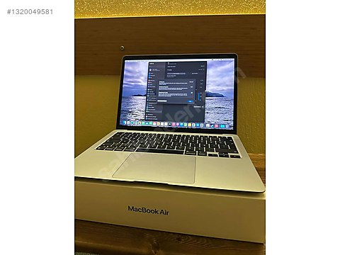 Apple Macbook / TERTEMİZ Apple MacBook Air M1 2020 256 LIK Space