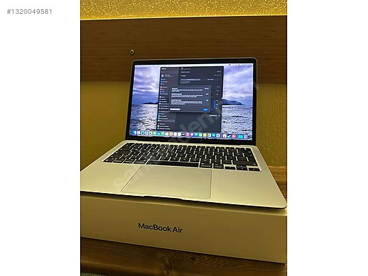 Apple Macbook / TERTEMİZ Apple MacBook Air M1 2020 256 LIK Space