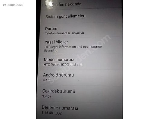 Used & Brand New Items / Cell Phones & Accessories / Cell Phones / HTC / Desire 626G