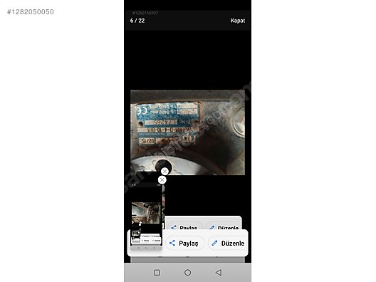 İş Makineleri & Sanayi / Sanayi / Endüstri Makineleri / Yedek Parça & Aksesuar