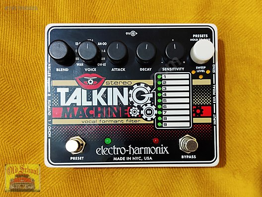 ギター Electro HarmonixTalking Machine EHX Stereo TALKING MACHINE Talk Box * İstanbul Bursa - Efekt