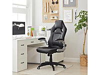 SONGMICS Obg62B Oyuncu Koltuğu - Ofis Koltuğu - Siyah