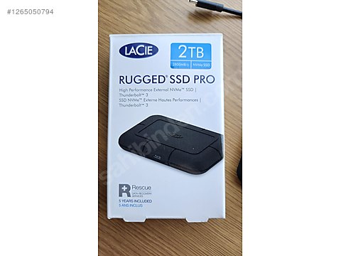 Orange Lacie Sthz2000800 ラシー LaCie ポータブルSSD 2TB Rugged SSD