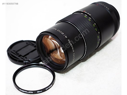 Lensler / Pentacon Electric MC 200mm f/4 Lens (M42) sahibinden