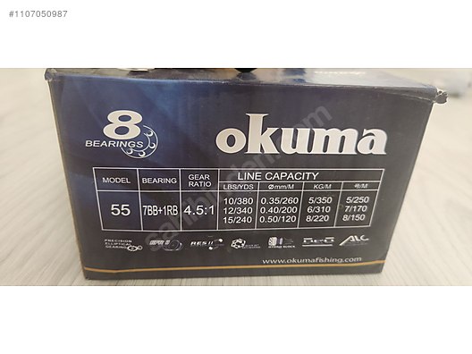 Okuma RAW-II 55 Spinning Reels