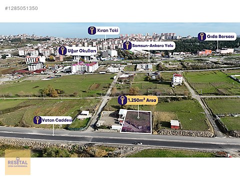 KIRANDA 25 MT LİK BULVARA CEPHE 1250 m2 ARSA 6 KAT