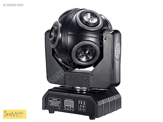 その他 INSIGHT WX150 LED 8x15W LED hareketli kafa sahne ışık 4-in-1 RGBW 360 sonsuz Döner