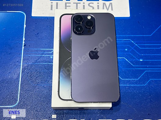 Iphone 14pro 256GB 受け渡し決定! APPLE MQ1F3TU/A IPHONE 14 PRO 256GB DEEP PURPLE 256 GB Akıllı