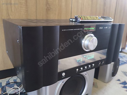TRIDENT AV-831A AMFİ + HOP. SET ( DETAYLAR AÇIKLAMADA OKUYUNUZ