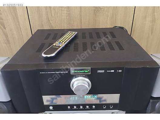 TRIDENT AV-831A AMFİ + HOP. SET ( DETAYLAR AÇIKLAMADA OKUYUNUZ