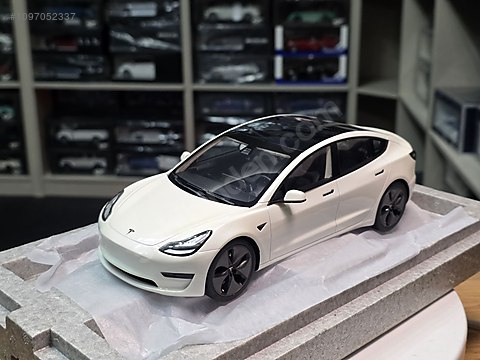 LS Collectibles Diecast Model 1:18 Tesla Araba - 1097052337