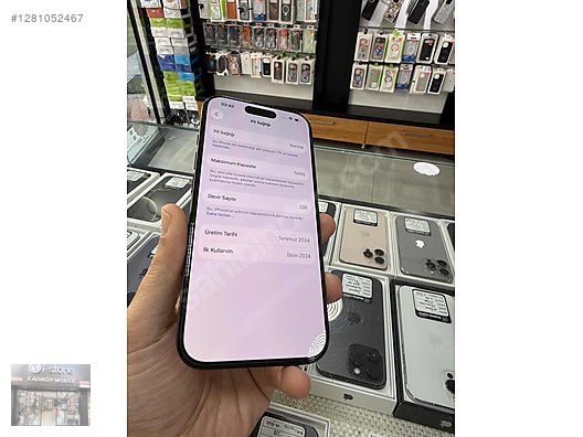 İkinci El 256 GB Apple iPhone 16 Pro iOS Cep Telefonu
