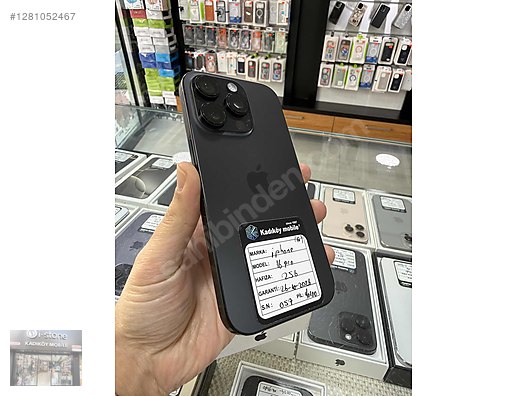 İkinci El 256 GB Apple iPhone 16 Pro iOS Cep Telefonu