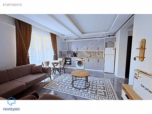 REVİZYON MARİNA'DAN SIFIR EŞYALI KİRALIK 1+1 DAİRE #1287052470