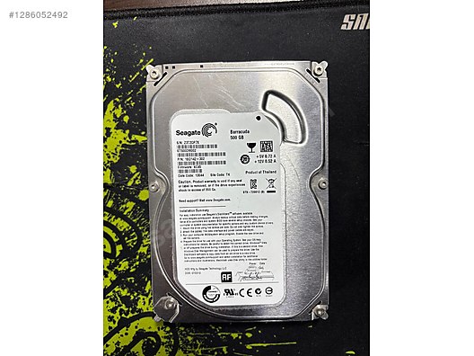 İkinci El ve Sıfır Alışveriş / Bilgisayar / Masaüstü / Donanım / Harddisk (Dahili)