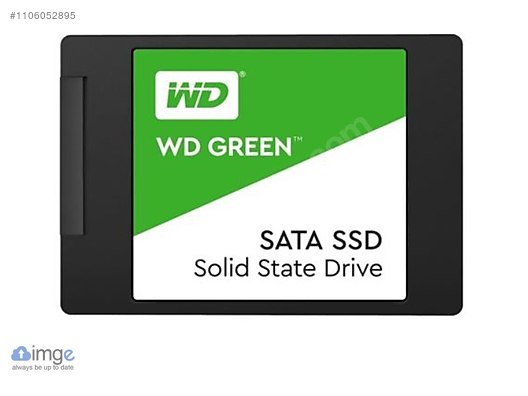 Tidlig bælte partikel WD 480GB Green Series 3D-NAND SSD Disk WDS480G3G0A at sahibinden.com -  1106052895