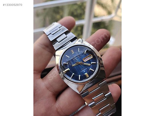 切手14 Seiko / Seiko DX 6106-7729 calibre desenli Lacivert on sahibinden