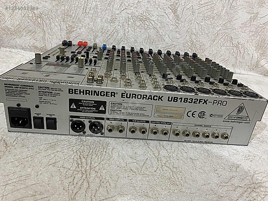 İkinci El ve Sıfır Alışveriş / Ev Elektroniği / Ev Müzik Sistemleri / Amfi / Behringer