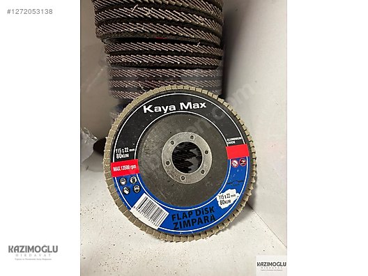 Kaya Max Flap Disk Zımpara 115x22mm 80 Kum - Sıfır Havalı Taşlama