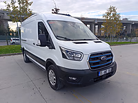 FORD E-TRANSİT 350 L 198 KW DELUXE FULL 23.000KM OTOMATİK %20KDV #1285053183