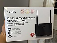 *SIFIR* Zyxel VDSL VMG3312 Modem